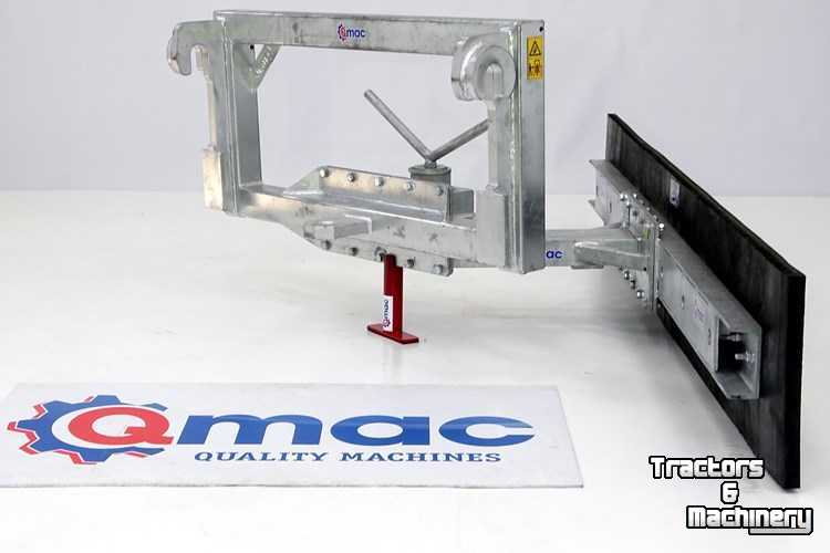 Feed Blade / Slide Qmac Modulo Gummischieber für futter 150cm anbau Merlo