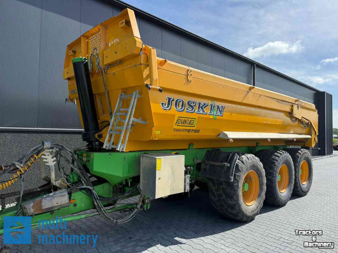 Earth- / Sand-dumper Joskin Advantage Trans-KTP 27/65 3-asser Kipper