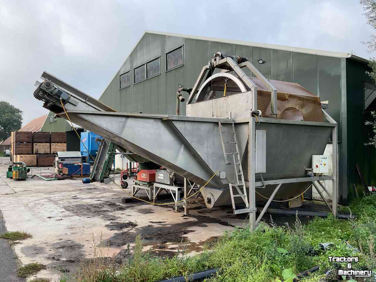 Rotary washing-drums  Rvs Trommelwasser