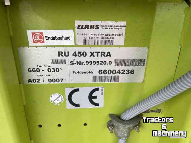 Cornhead Claas RU 450 Xtra