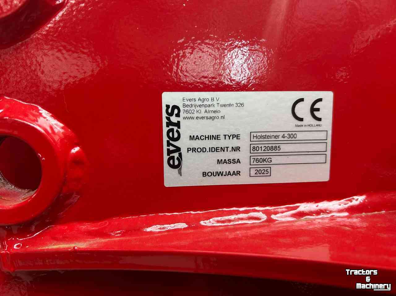 Deep subsoiler Evers Holsteiner 4-300 voorzet woeler