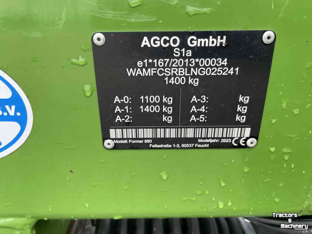 Rake Fendt Former 880 zwadhark zgan