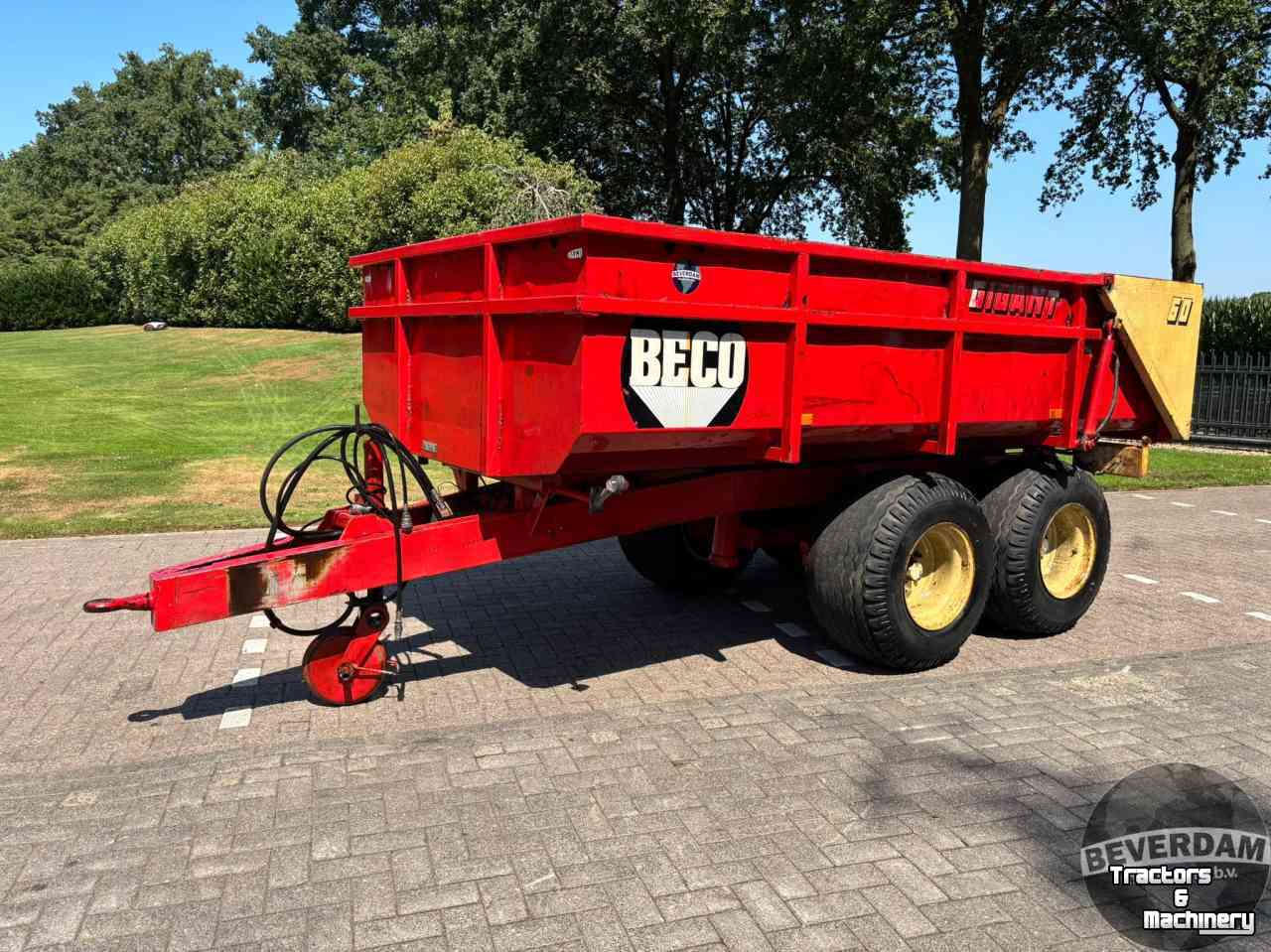 Earth- / Sand-dumper Beco Gigant