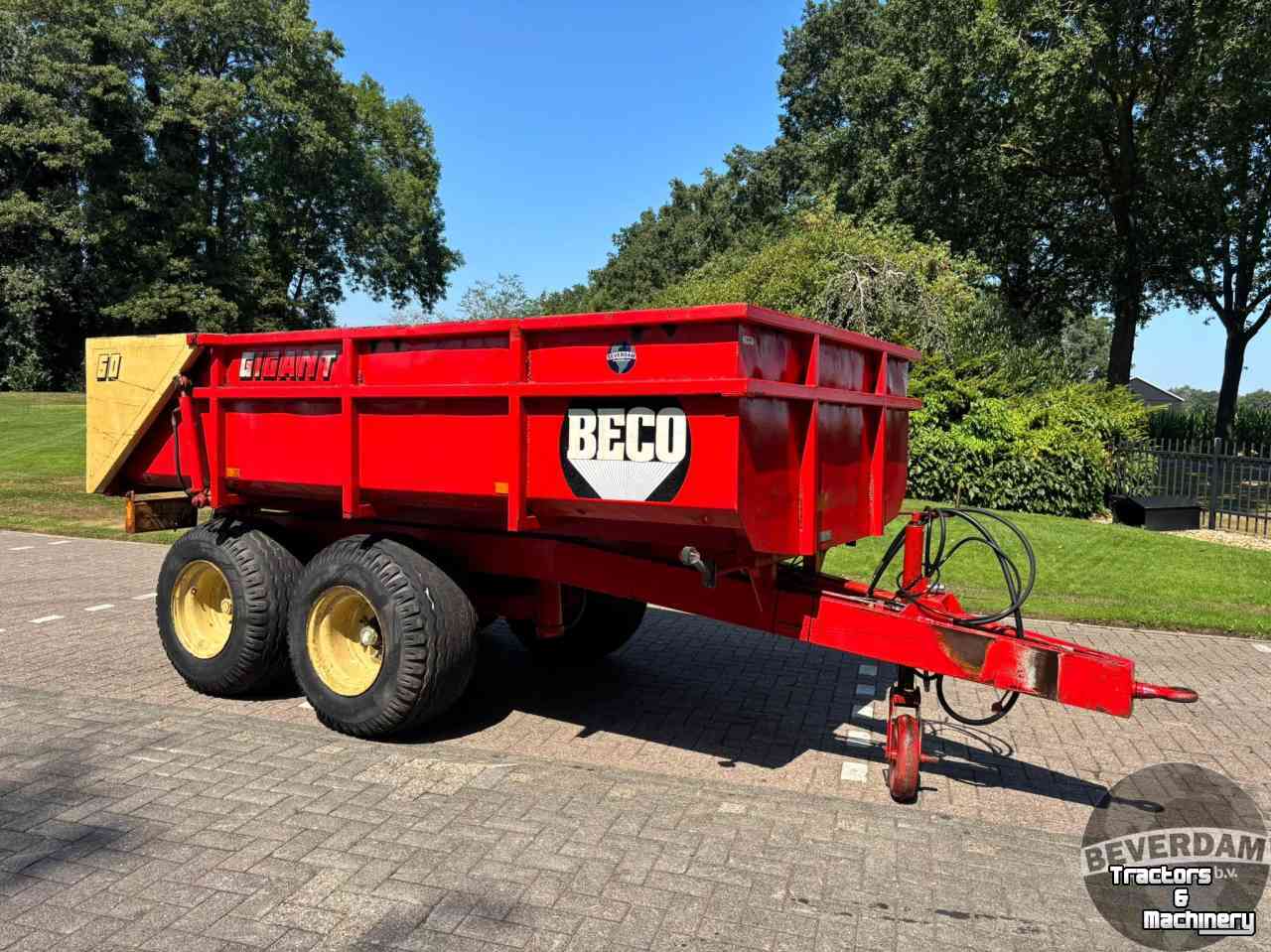 Earth- / Sand-dumper Beco Gigant