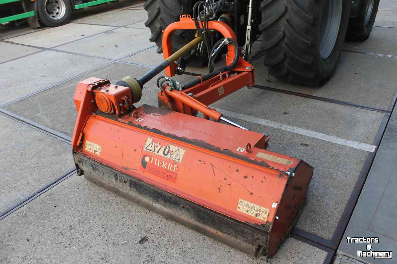 Flail mower Tierre TCL Junior 140 Verstekklepelmaaier verstek klepelmaaier