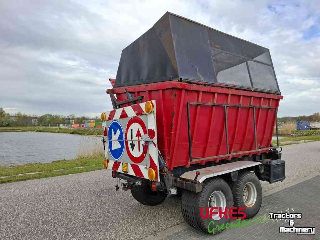 Woodchip trailer  Hoogkipper High tipper