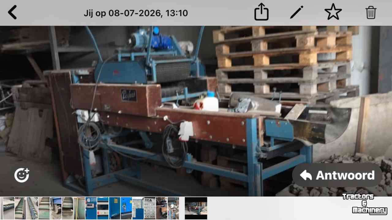 Sorting machine Perfect voorsoorteerder