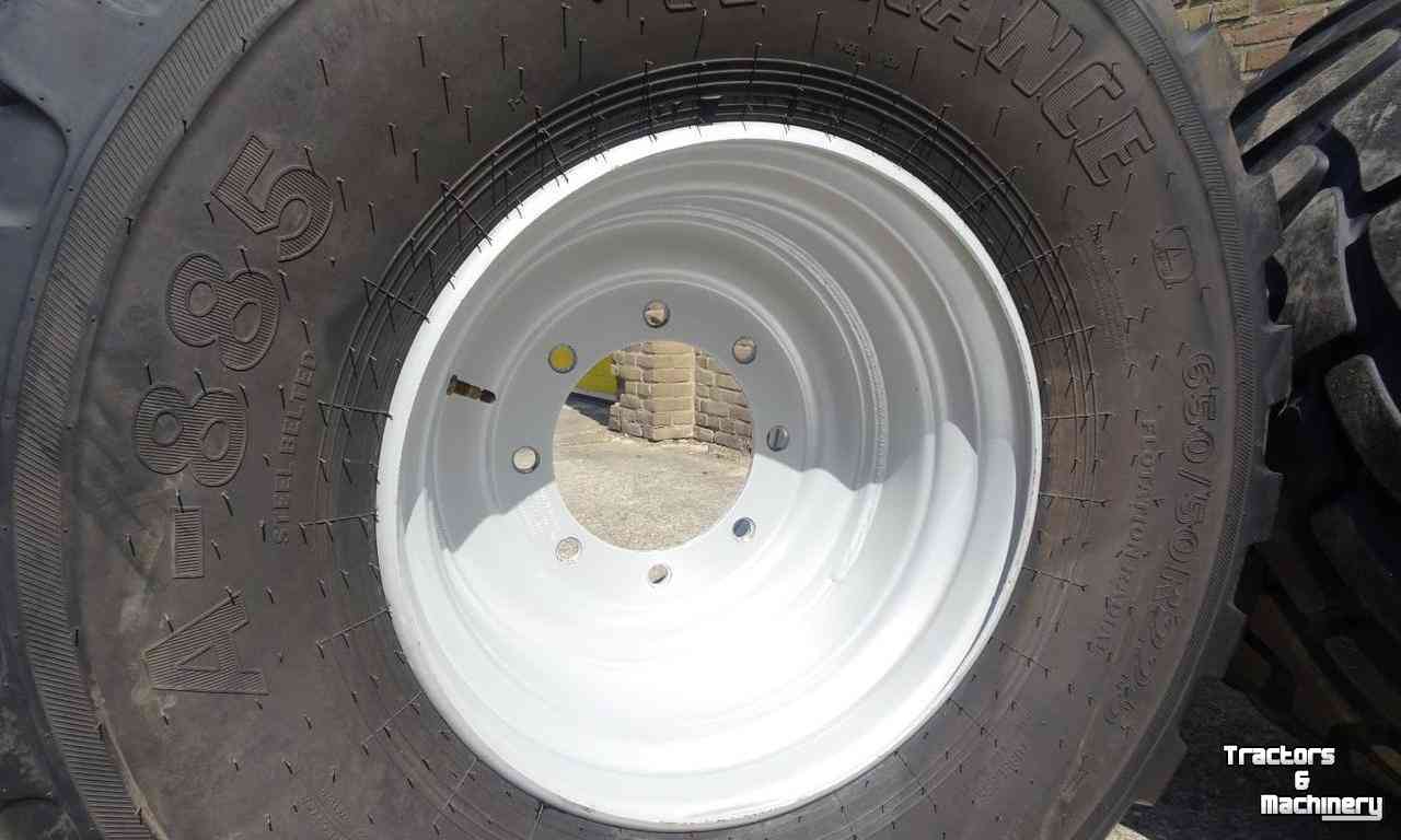 Wheels, Tyres, Rims & Dual spacers Alliance 650/50R22.5 80% A-885