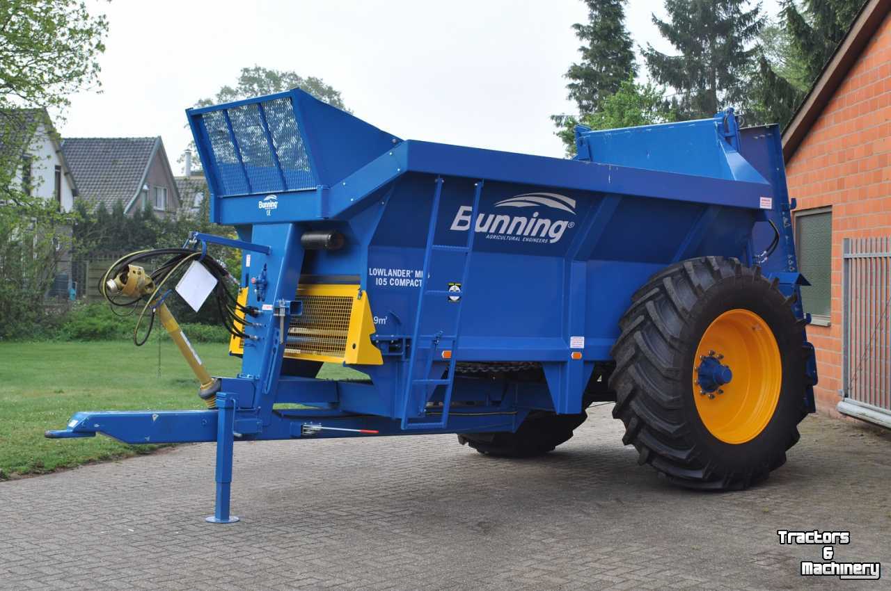 Manure spreader Bunning Lowlander 105 Compact