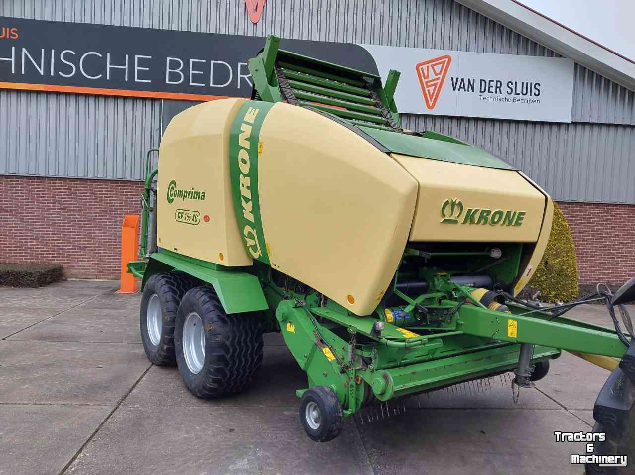 Balers Krone Comprima CF 155 XC balenpers