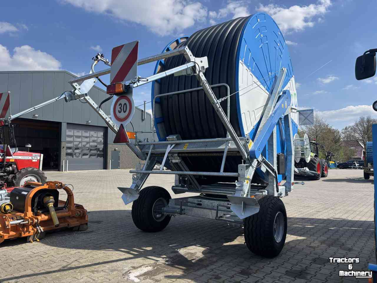 Irrigation hose reel Ocmis VR7 125-520 beregeningshaspel
