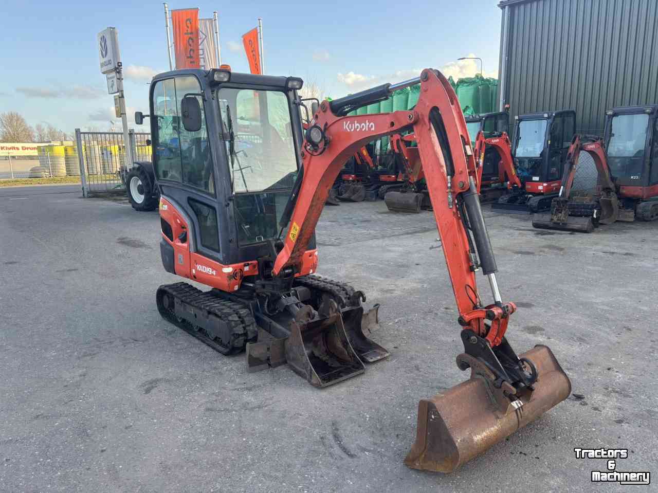 Mini-Excavator Kubota KX019-4