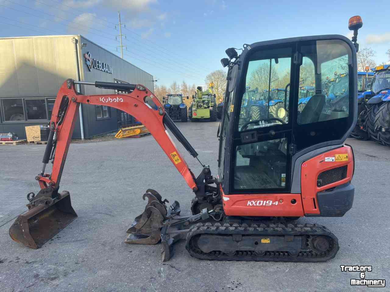 Mini-Excavator Kubota KX019-4