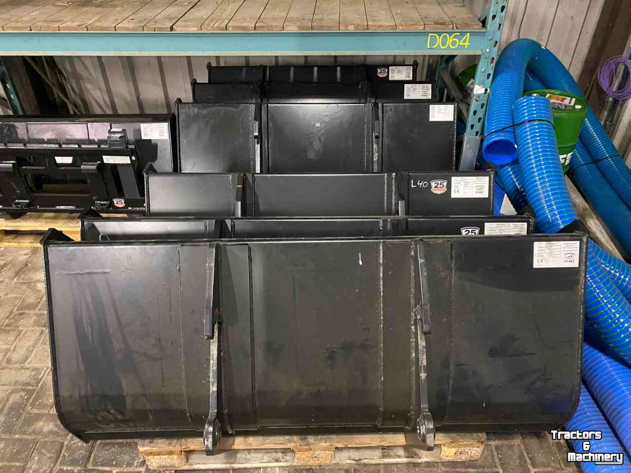 Loading buckets Giant Pelikaanbak 1.40 met bovenklem