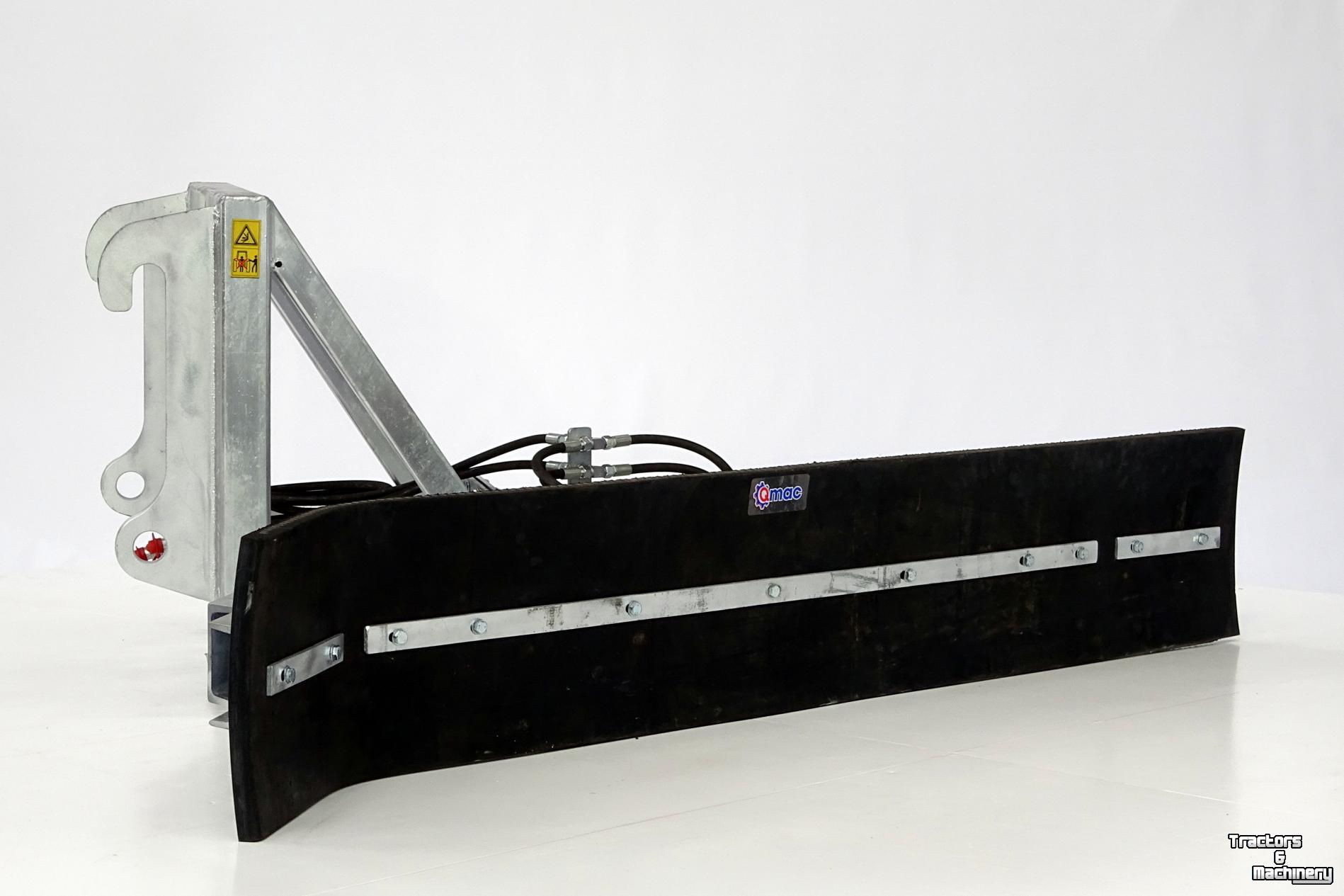 Rubber yard scraper Qmac Rubberschuif Ahlmann AZ6/85