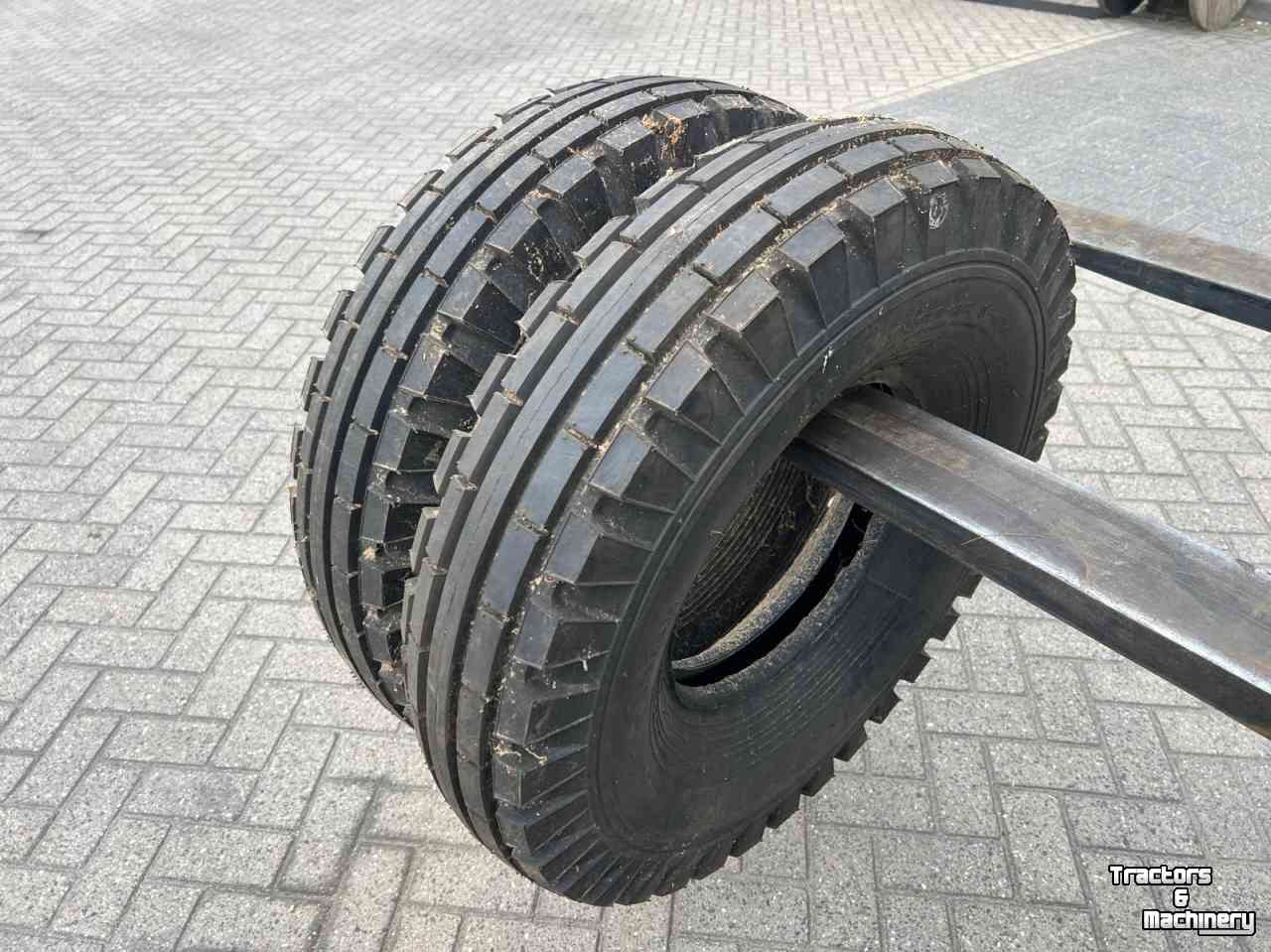 Wheels, Tyres, Rims & Dual spacers Galaxy 10.00-16 voorbanden nieuw
