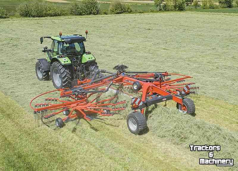 Rake Kuhn GA 8731+ dubbele hark met middenafleg
