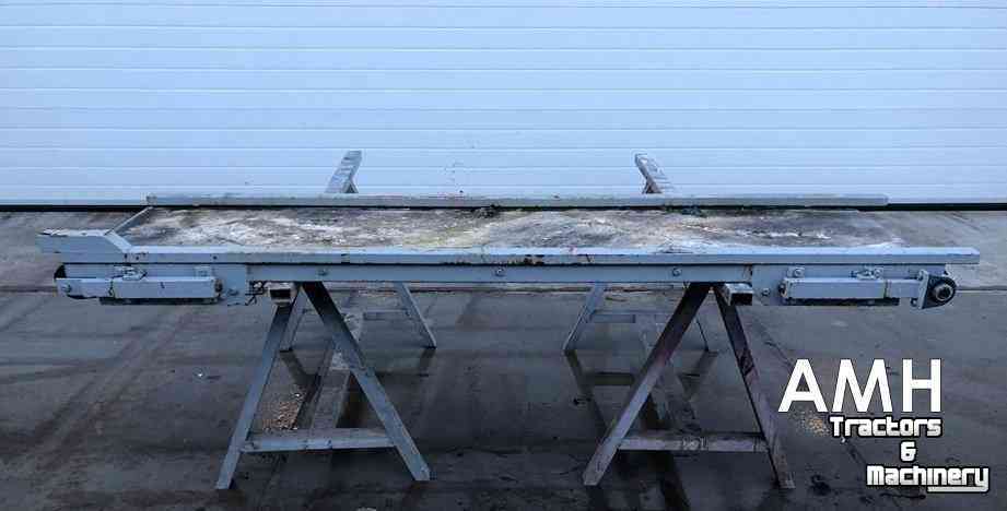 Conveyor  2350X550 MM TRANSPORTBAND VLAKKE BAND FLAT BELT CONVEYOR BELT FLACHBAND FÖRDERBAND