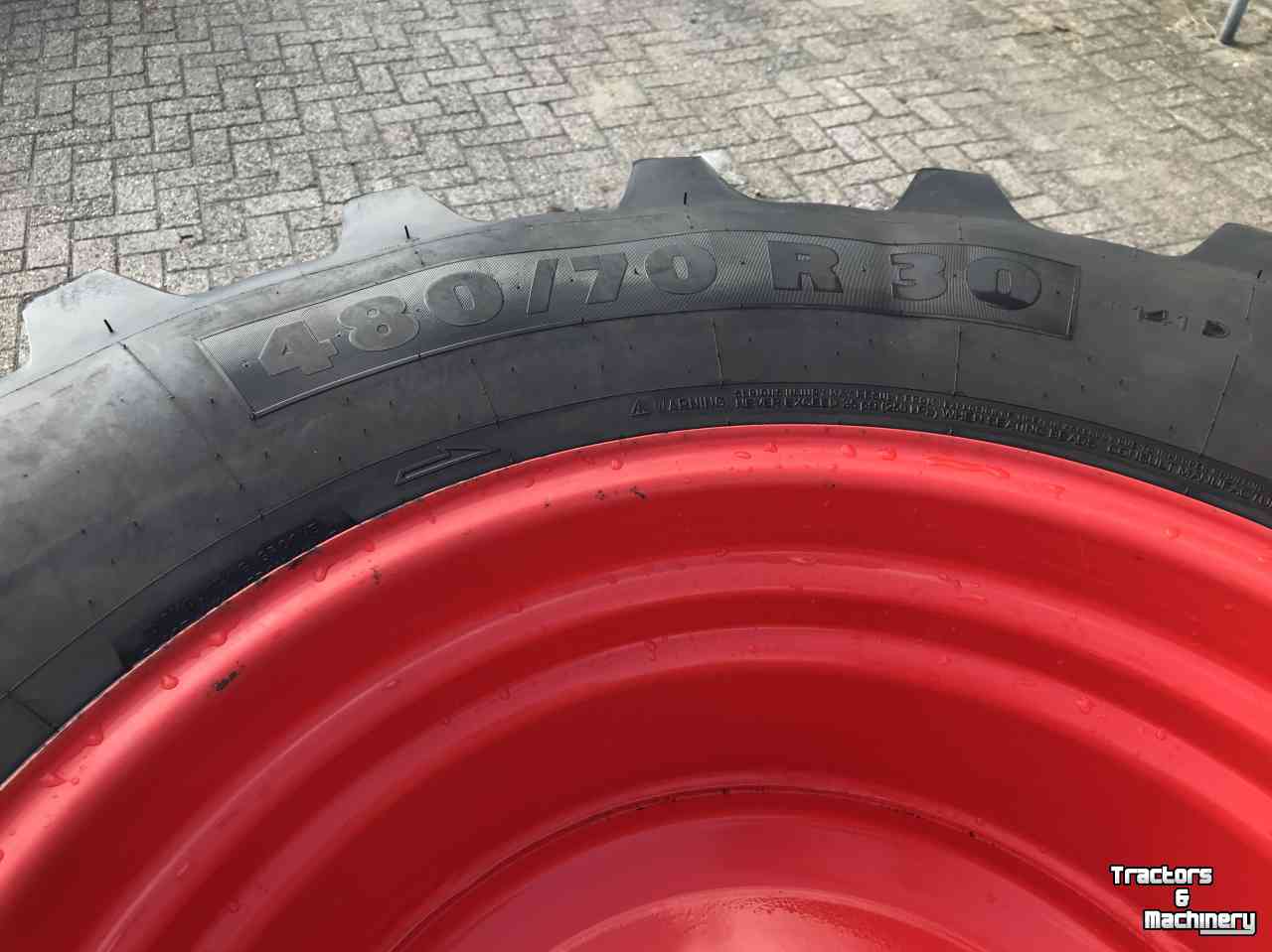 Wheels, Tyres, Rims & Dual spacers Michelin 480/70R30 + 650/65R42