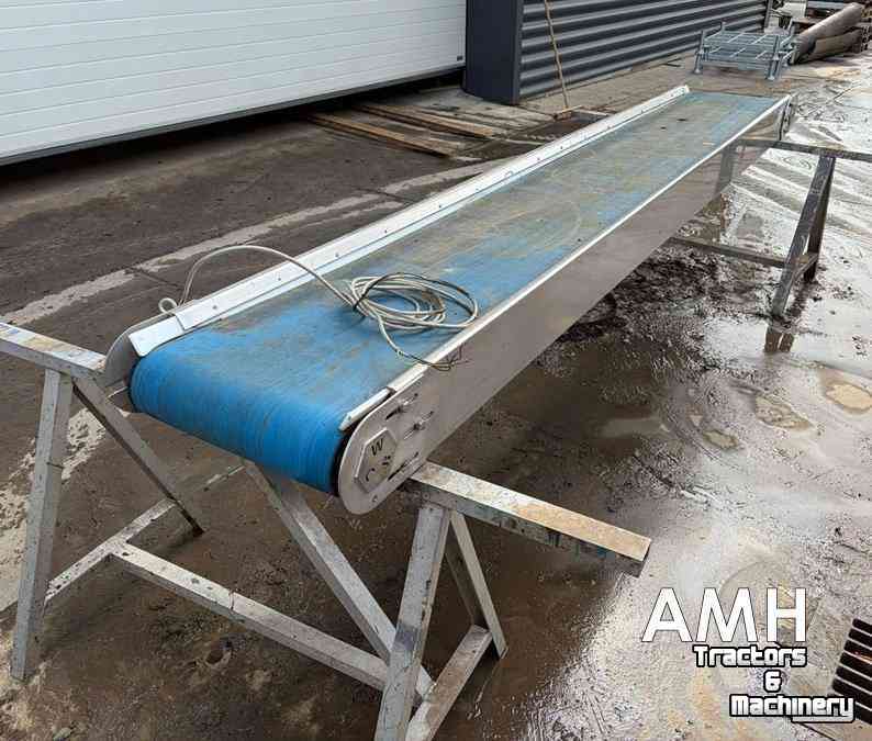 Conveyor  3750X500 TRANSPORTBAND VLAKKE BAND FLAT BELT CONVEYOR BELT FLACHBAND FÖRDERBAND