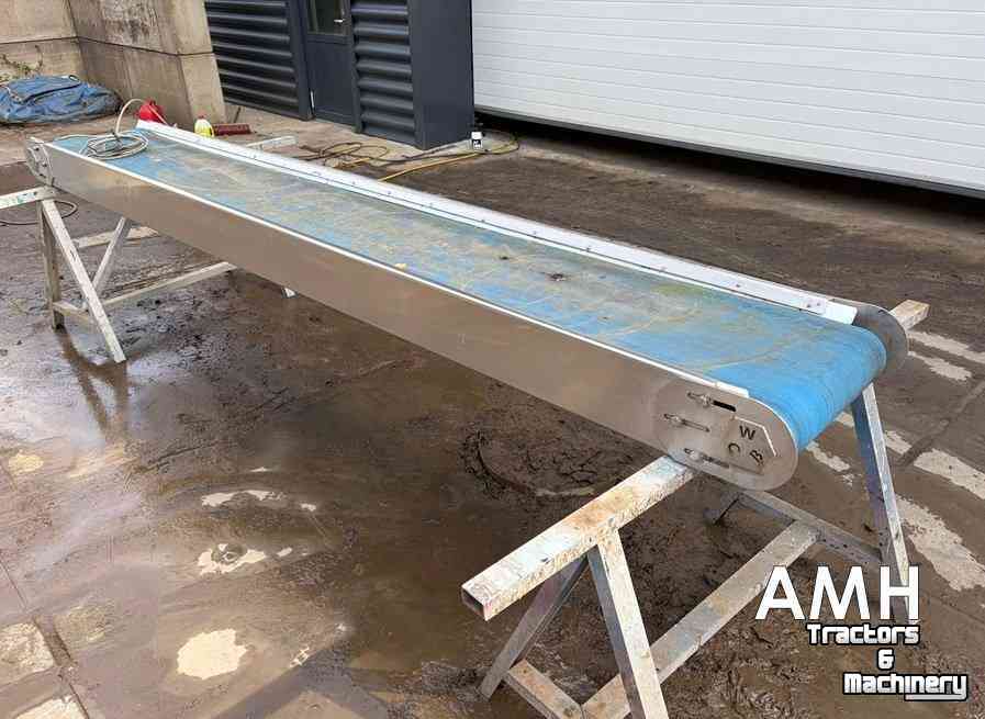 Conveyor  3750X500 TRANSPORTBAND VLAKKE BAND FLAT BELT CONVEYOR BELT FLACHBAND FÖRDERBAND