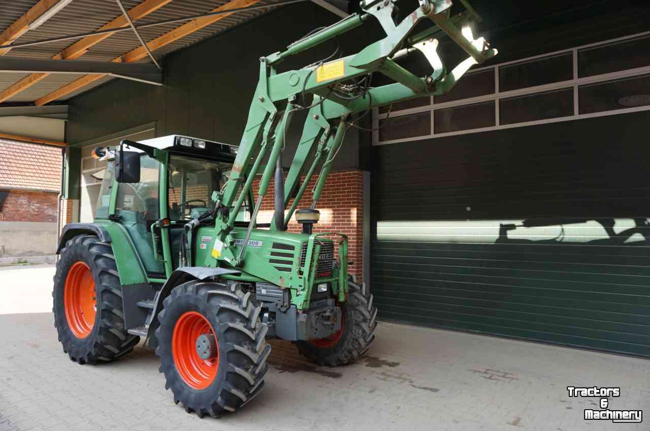 Tractors Fendt 308 Holland Farmer LSA E 3090 uur lucht