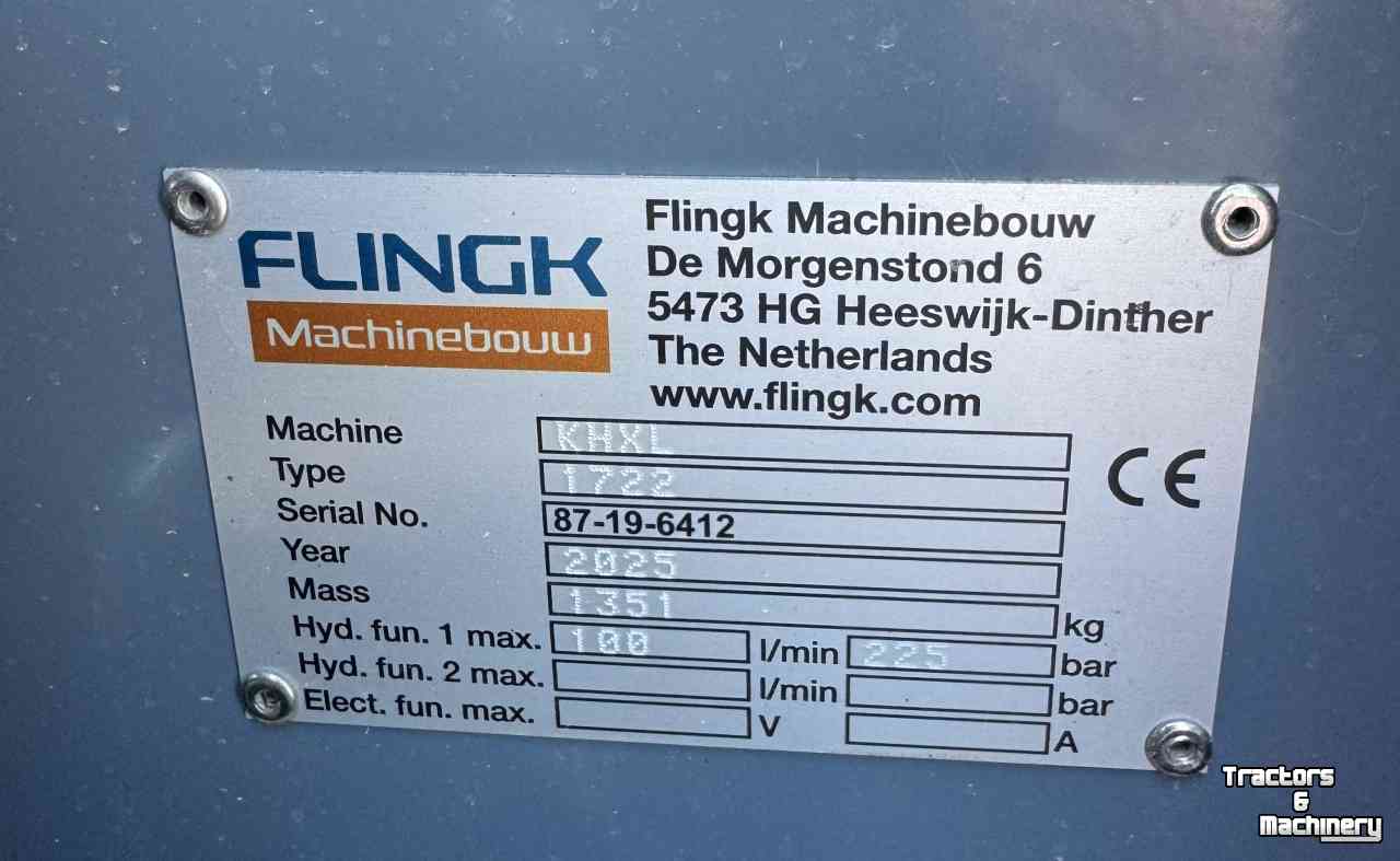 Silage cutting bucket Flingk KHXL 1726 en 1724