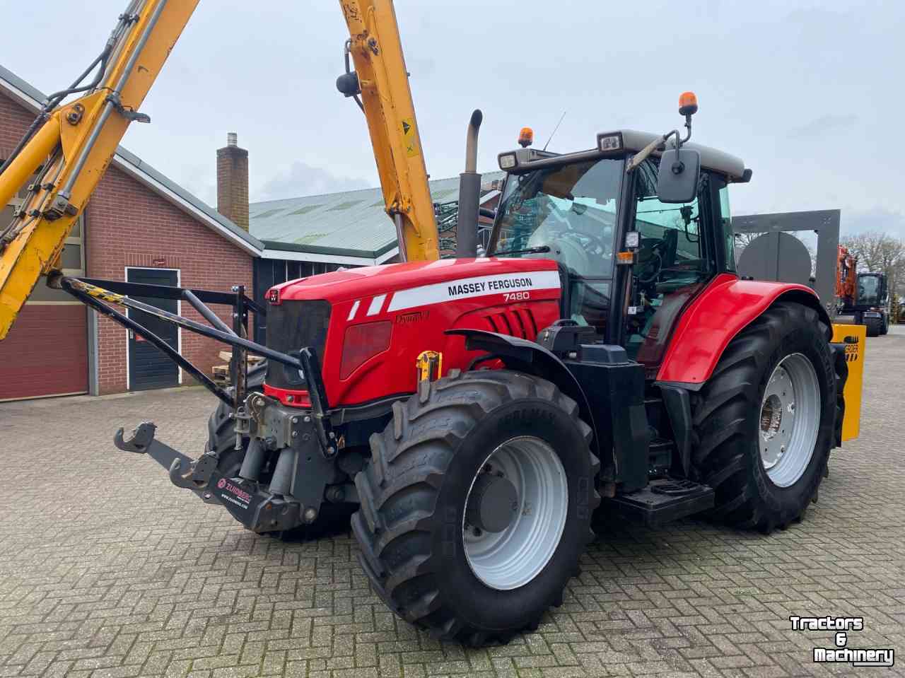 Tractor MF 7480 Dyna VT