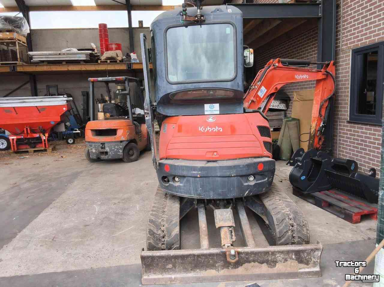 Excavator tracks Kubota U25-3EU