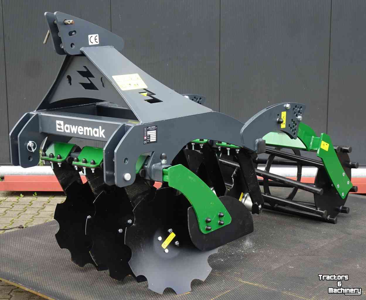 Disc harrow Awemak Amon compact mini midi schijveneg 0,9 / 1.0 / 1.2 / 1.5 / 1.8 / 2.0 2.2M