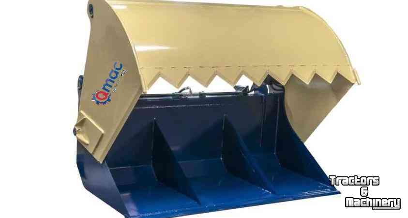 Silage cutting bucket Qmac KUILHAPPER 150 DICHTE BAK