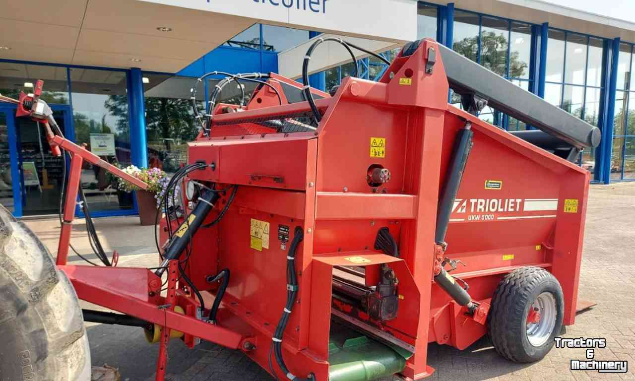 Silage grab-cutter wagon Trioliet UKW 5000 Uitkuilwagen