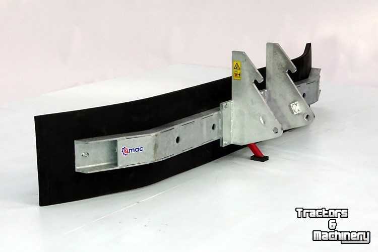 3-point scraper blade Qmac Modulo Rubber yard scraper 210cm hookup Kramer