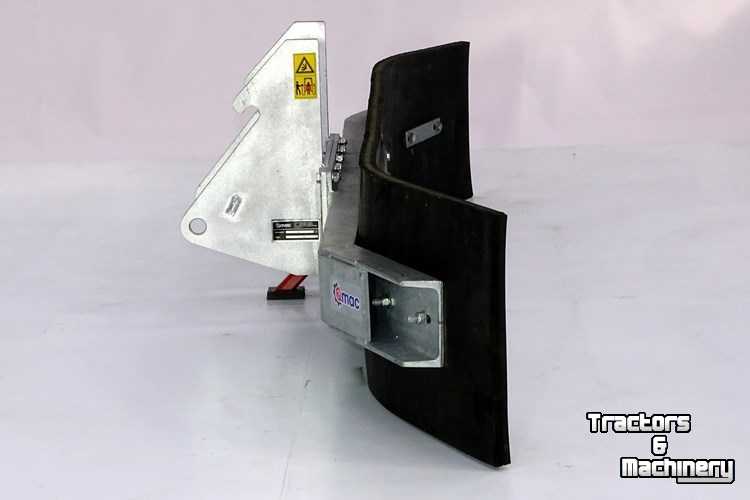 3-point scraper blade Qmac Modulo Rubber yard scraper 210cm hookup Kramer