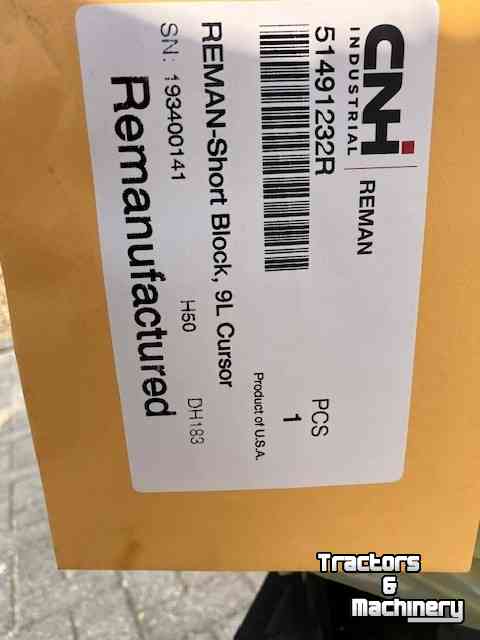 Engine FPT CURSOR 9 CNH REBULT  F2CFE614D*A   TRACTORE/MAAIDOSERS /HAKSELAARS/KRANEN Parts:51491232R