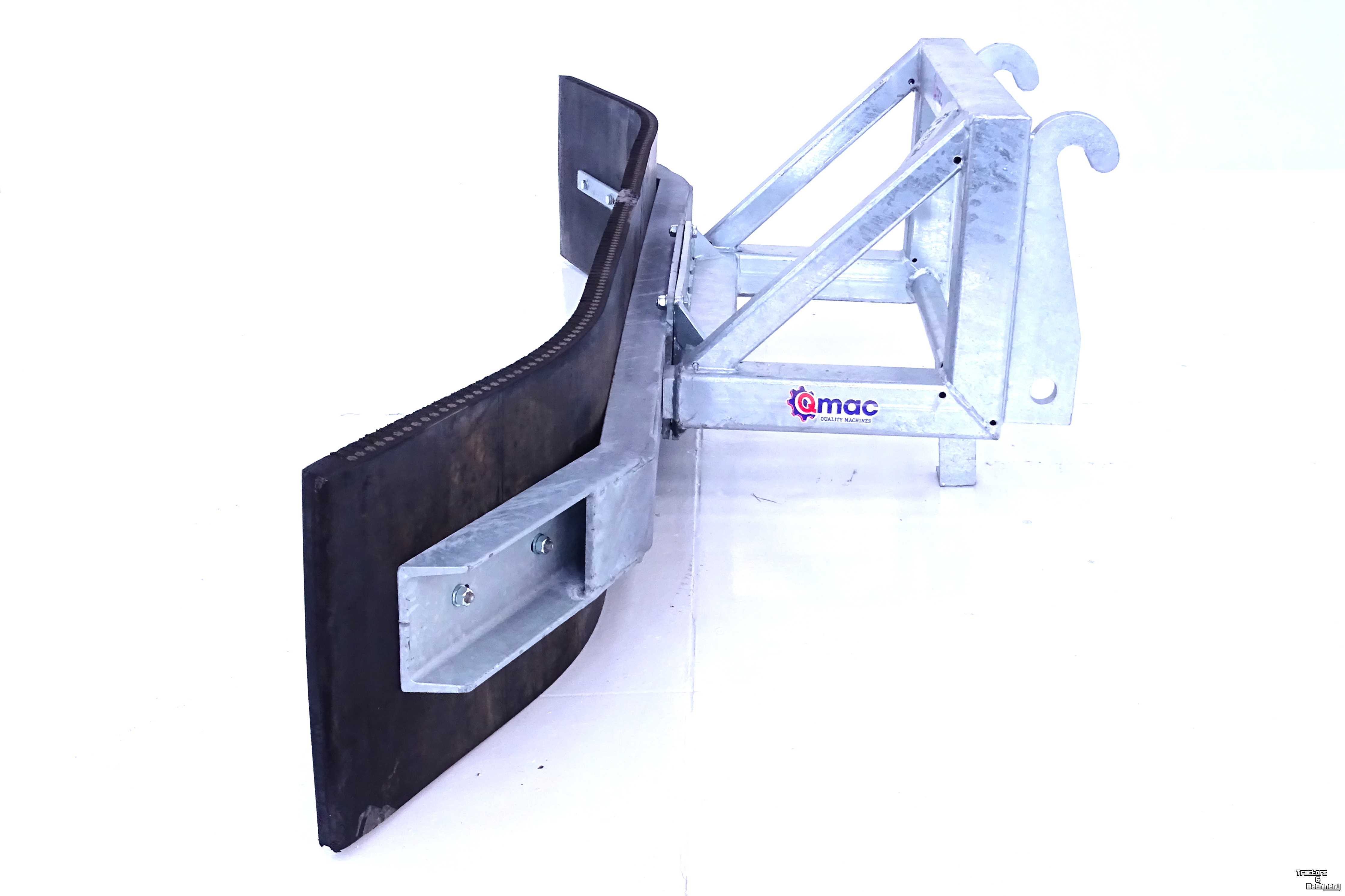 Snow Removal Equipment Qmac Modulo Rubber snow scraper blade 180cm hookup Weidemann