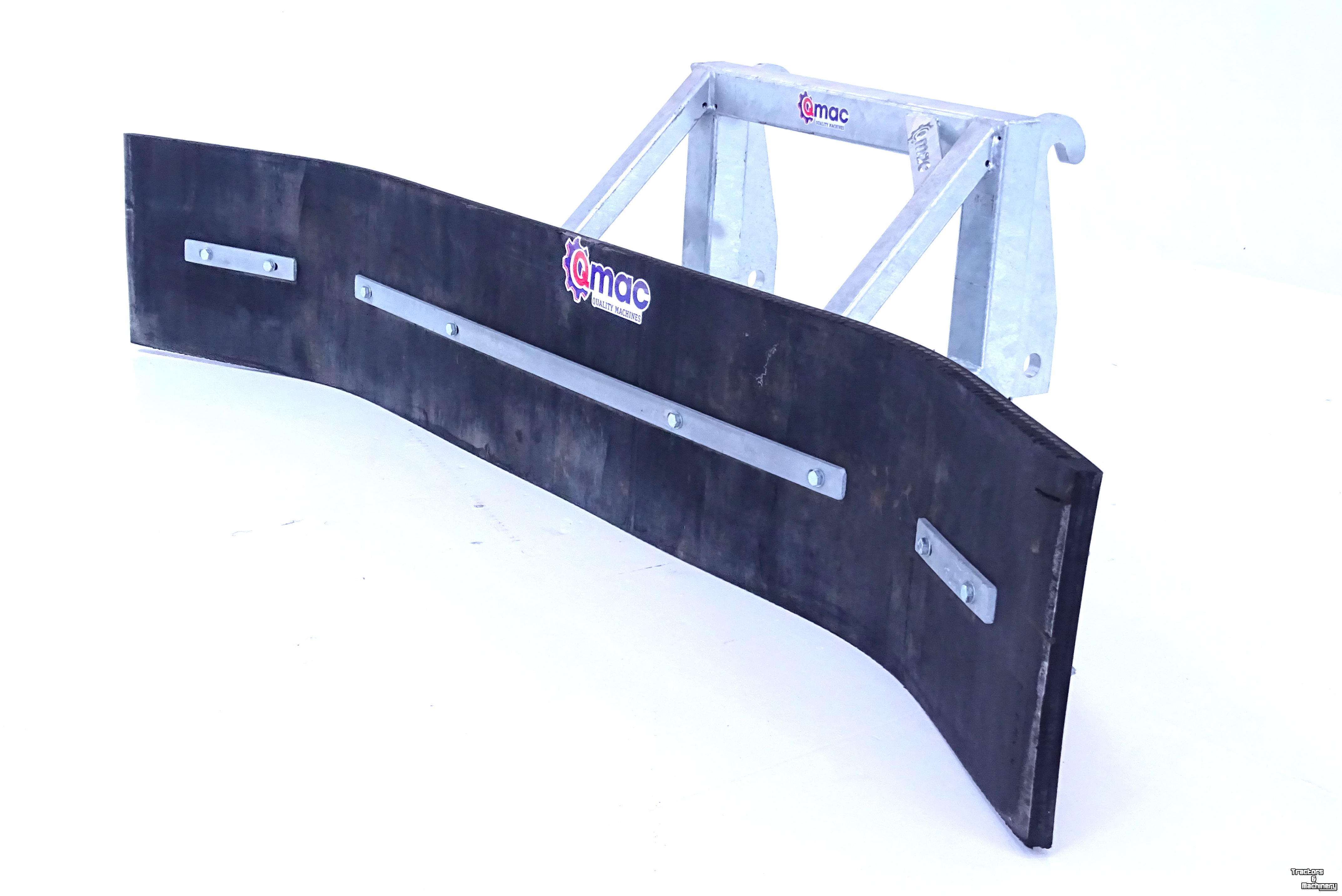 Snow Removal Equipment Qmac Modulo Rubber snow scraper blade 180cm hookup Weidemann