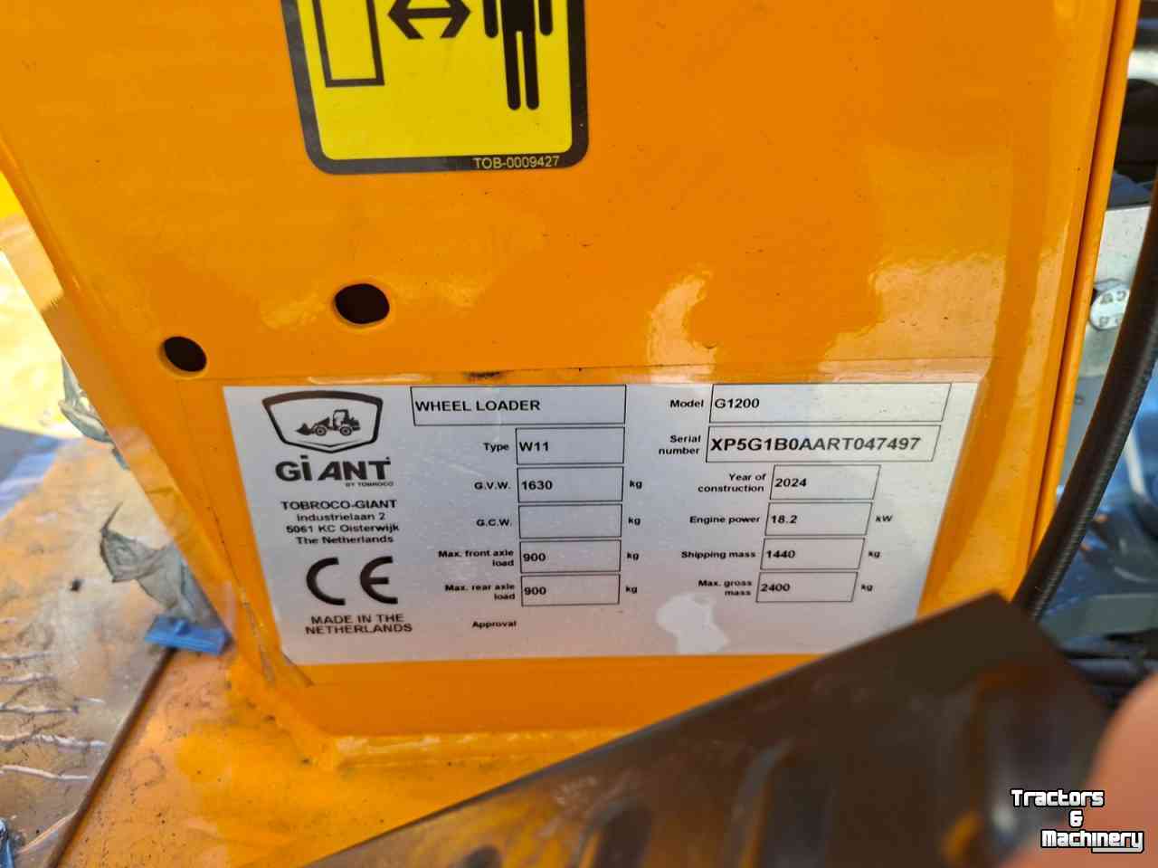 Wheelloader Giant G1200