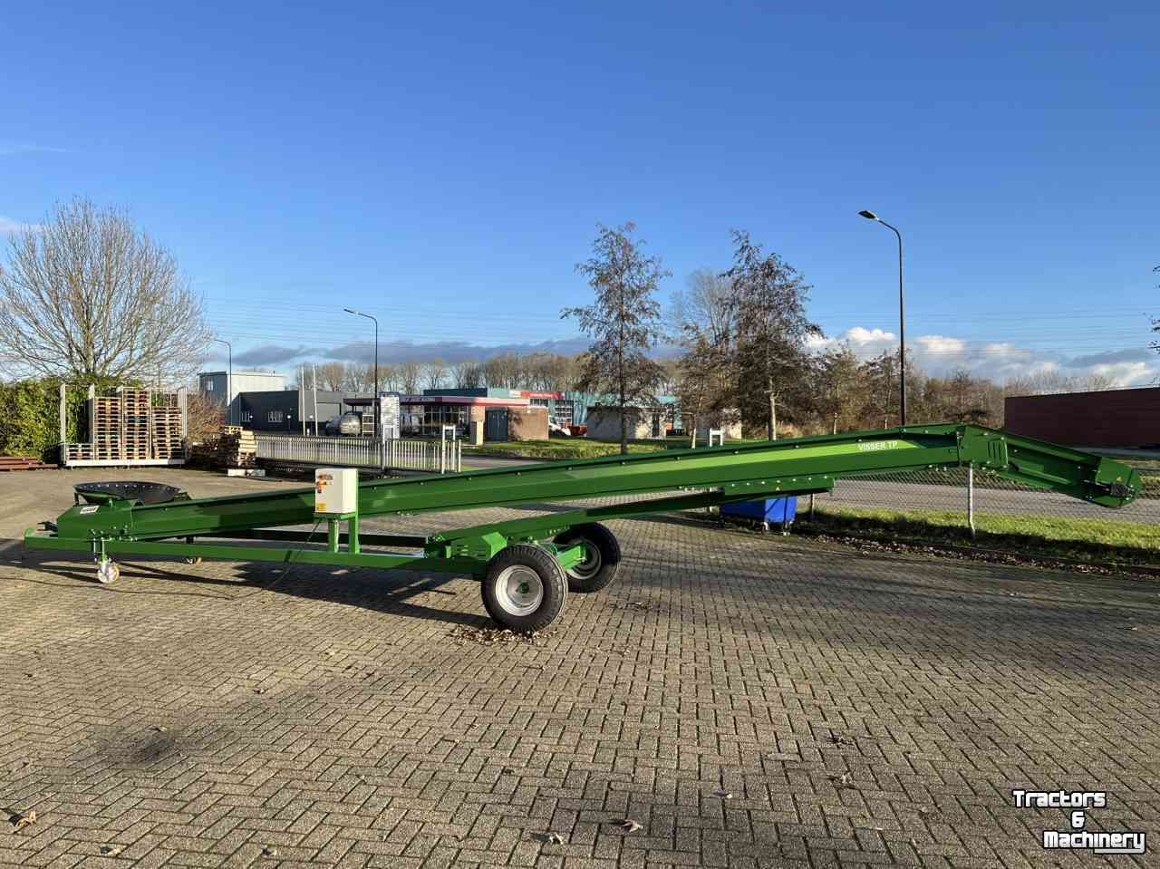 Conveyor Visser TP 10-800 opvoerband