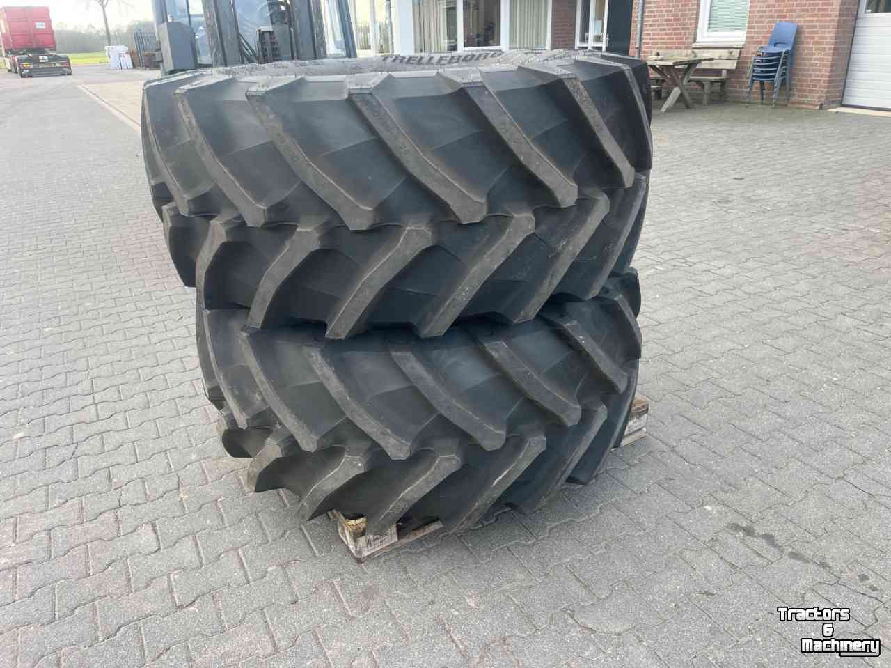 Wheels, Tyres, Rims & Dual spacers Trelleborg 600 / 65 - r 28