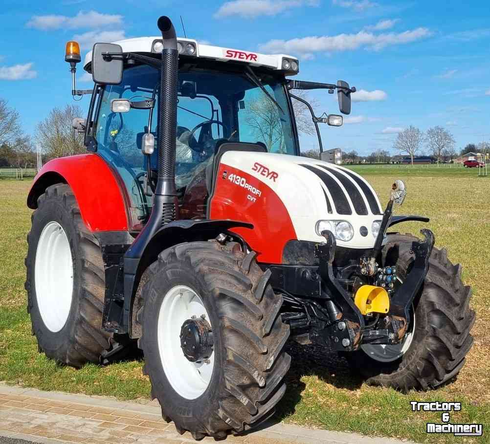 Tractors Steyr 4130 Profi CVT