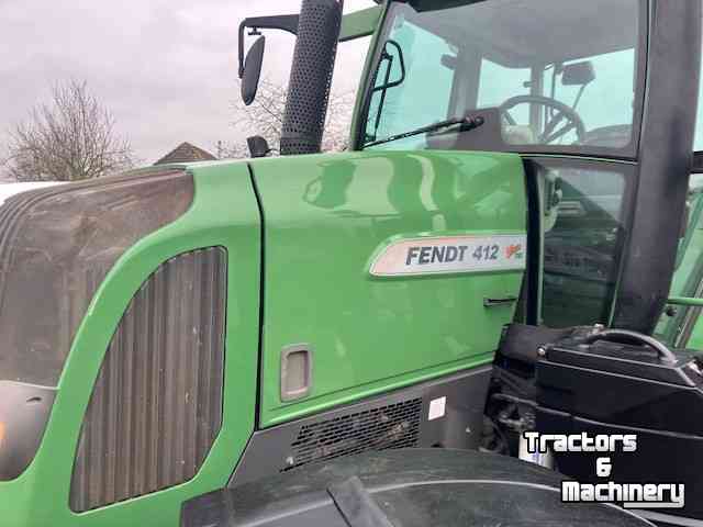 Tractors Fendt 412 com 3 vario tms