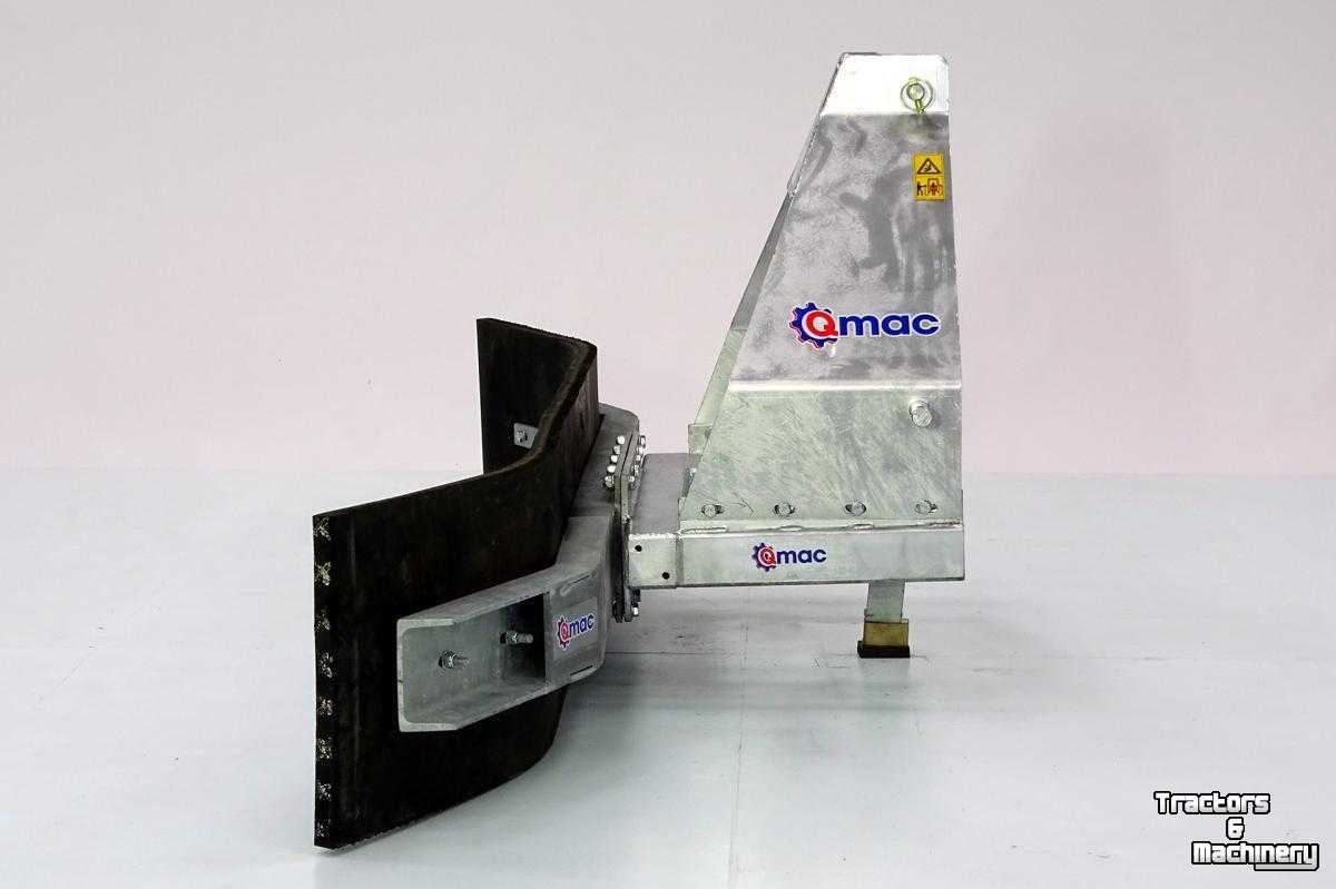Manure scraper Qmac Modulo Rubberschuif Mestschuif Sneeuwschuif Erfschuif Modderschuif