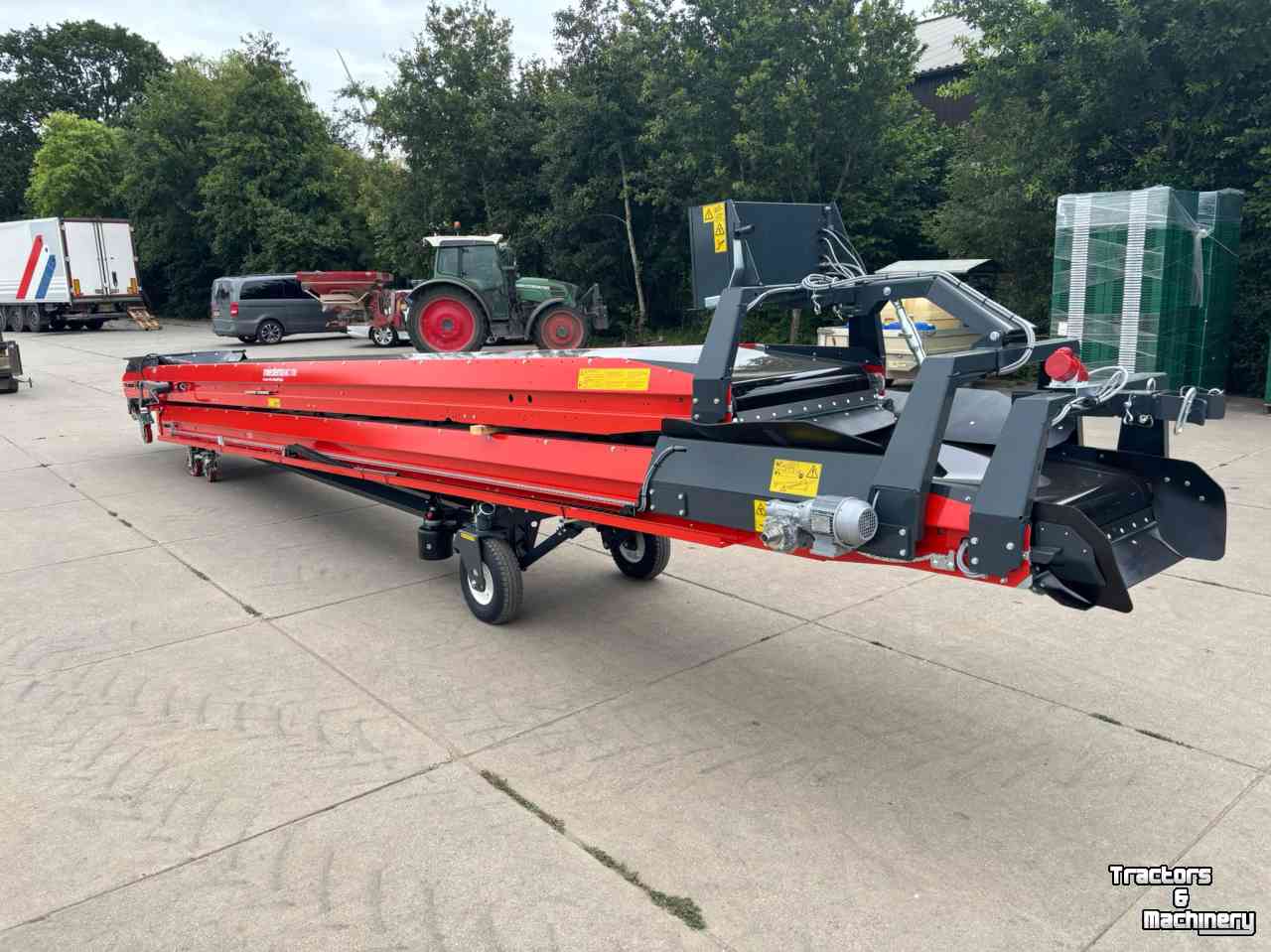 Telescopic conveyor Miedema MC 1780