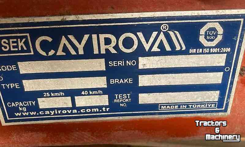 Diverse used spare-parts  Landbouw as-eind