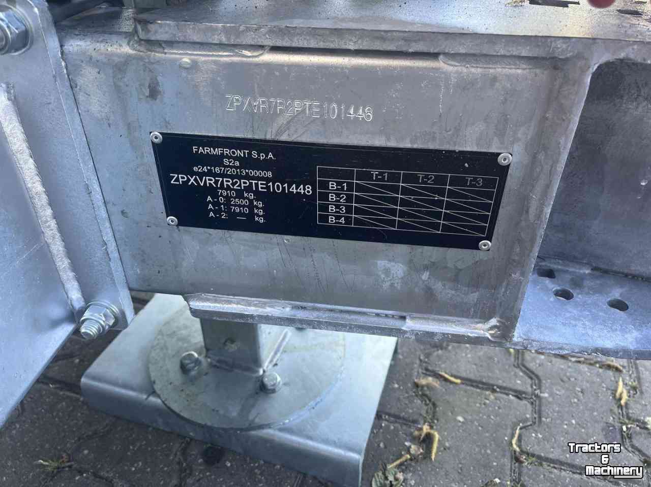 Irrigation hose reel Ocmis VR7R 120-550 Regenhaspel