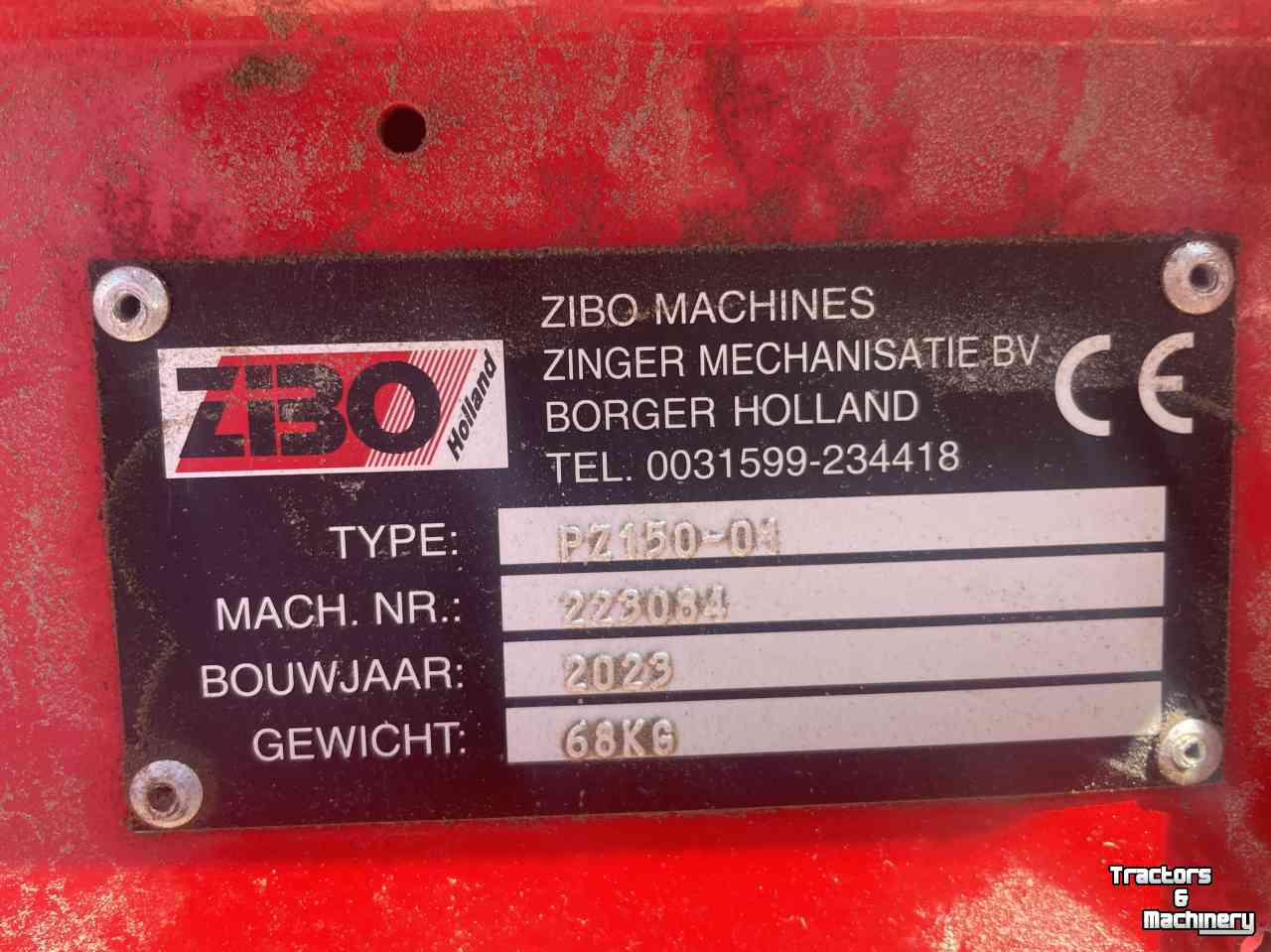 Seed drill Zibo Opbouw zaaimachine compleet
