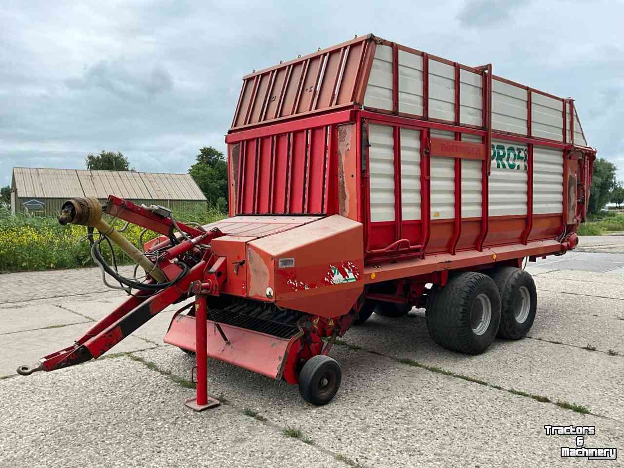 Self-loading wagon Pottinger Siloprofi