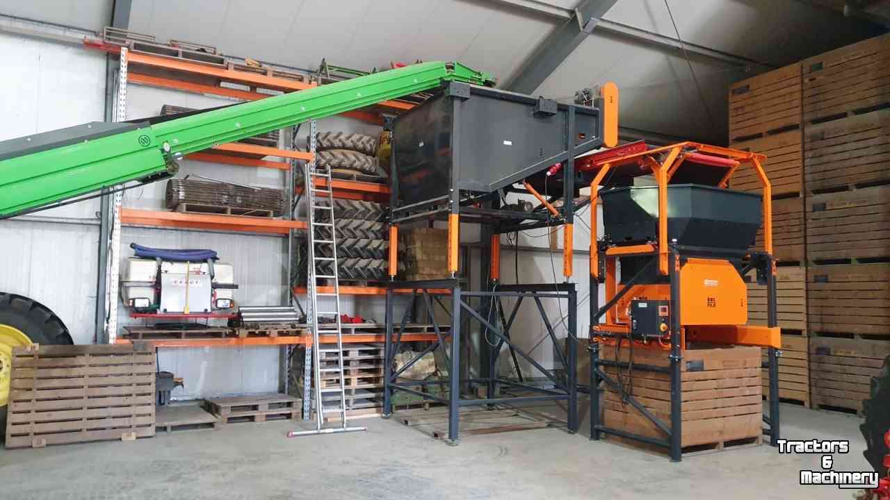 Box filler VHM MonoFilr - VHM-Machinery Kistenvuller
