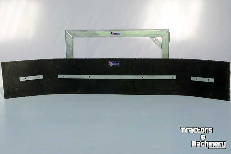 Other attachments and accessories Qmac Modulo 1.80 mtr rubber egalisatiebord egalisatieschuif